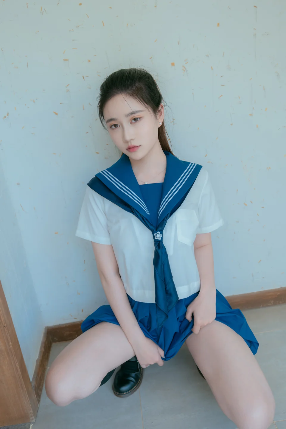 年年 - 泡沫之夏JK [78P-385MB] tg@simisebaisi 【丝足阁】016.webp